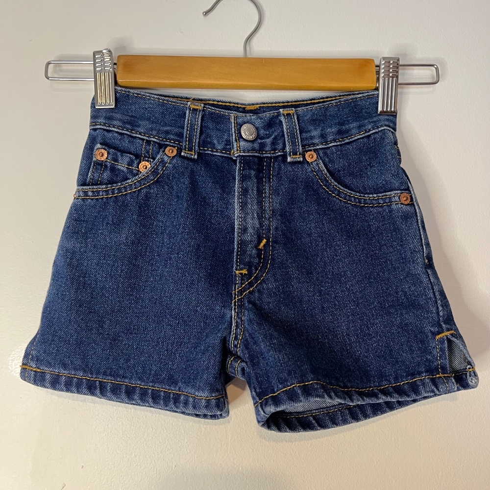 Kids Vintage Levi's Denim Shorts Sz. 6